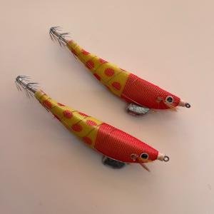 エサ巻き餌木 夜光ホワイト Mサイズ 白 テーラー 餌木 スルメイカ