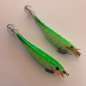 エサ巻きエギ 夜光ピンク テーラー 餌木 赤系 レッド スルメイカ