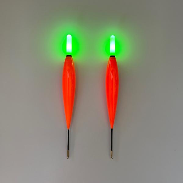 電気ウキ　5号　緑　棒ウキ　ウキ釣り　LED  フロート　夜釣り　アオリイカ　アジ　