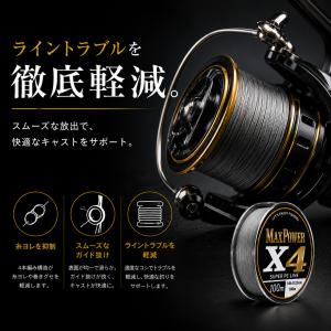 PEライン 4本編み 100m 0.6号〜8号...の詳細画像1