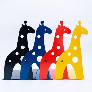 アニマル ブックスタンド 2枚組 キリン 本棚 動物シルエット ブックエンド 本立て ラック きりん 麒麟 B 5 1 Kn 伊豆シャボテン本舗 通販 Yahoo ショッピング