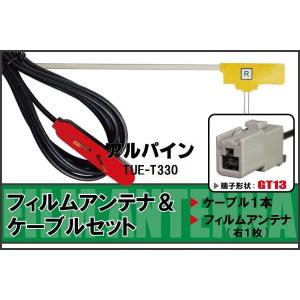 BUST BEAT アルパイン TUE-T500 対応 地デジ 12セグ フルセグ アンテナ