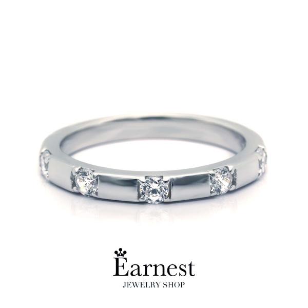 PT900　0.18ct　ダイヤモンドピンキーリング