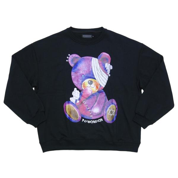 サイコネーション スウェット スエット 裏起毛 トレーナー メンズ 黒 142617 MCF