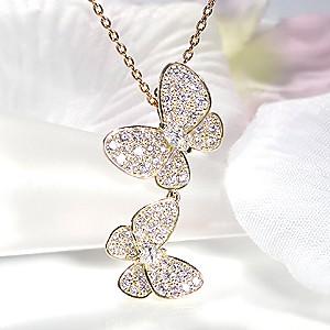 K18YG/WG/PG ゴールド ダイヤモンド ダイヤ ネックレス ペンダント ペンダントトップ 1...