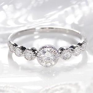 pt900 プラチナ ダイヤモンド ダイヤ 指輪 リング ミル打ち エタニティ