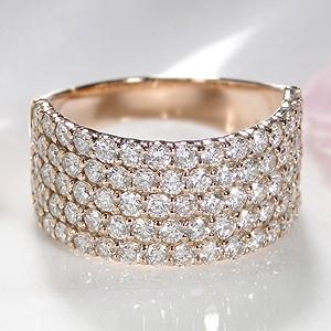 MIKIMOTO（ミキモト） (新品仕上げ済) ピンク ダイヤモンド リング