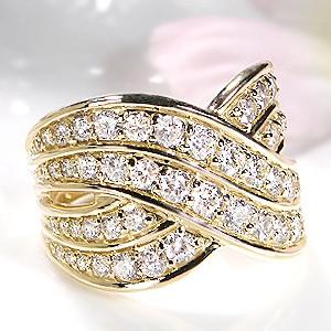 pt900 「0.53ct」 フラワーモチーフ ダイヤモンド リング ジュエリー