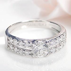 pt900 プラチナ ダイヤモンド ダイヤ 指輪 リング 大粒 SIクラス ソーティング 1.0ct...