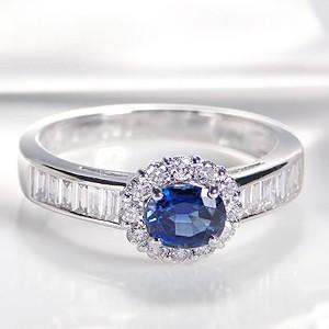 pt900 プラチナ ダイヤモンド ダイヤ 指輪 リング カラーストーン  