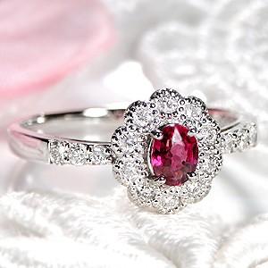 443【アンブローズ】Pt900 サファイア　ダイヤモンド　ルビー　リング Pt900 ルビー/サファイア ダイヤモンドリング : ジュエリー for you