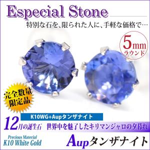 タンザナイト ピアス プラチナ レディース メンズ Pt900 両耳用