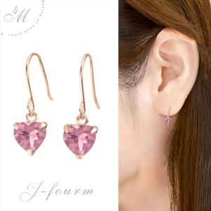 K10 ホワイトゴールド ピアス ハート レディース メンズ ラップドin