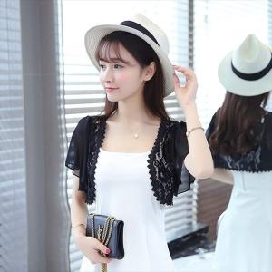 ボレロ 訳あり レース カーディガン 大きいサ...の詳細画像5