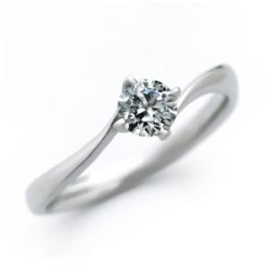 婚約指輪 ダイヤモンド リング 0.504ct Hカラー VS1クラス 3EXカット
