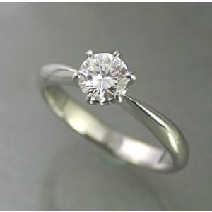 婚約指輪 安い プラチナ ダイヤモンド リング 0.5カラット 鑑定書付 0.50ctup Gカラー VVSクラス 3EXカット H&C CGL｜j-jewelry