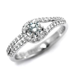 婚約指輪 安い プラチナ ダイヤモンド リング ...の商品画像
