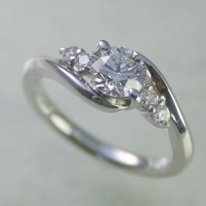 プラチナダイヤモンドリング0.5カラット 婚約指輪 安い ダイヤモンド リング プラチナ 0.5カラット 鑑定書付