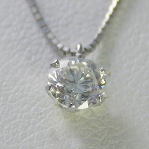 ダイヤモンド ネックレス 一粒 プラチナ 0.5カラット 鑑定書付  0.51ct Dカラー VVS2クラス 3EXカット GIA｜j-jewelry