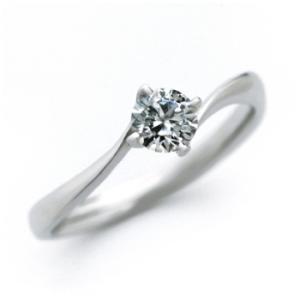 婚約指輪 安い プラチナ ダイヤモンド リング 0.2カラット 鑑定書付 0.223ct Dカラー SI1クラス VGカット CGL｜j-jewelry