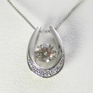 ダイヤモンド ネックレス 一粒 プラチナ 0.2カラット 鑑定書付  0.240ct Fカラー SI1クラス 3EXカット H&C CGL｜j-jewelry