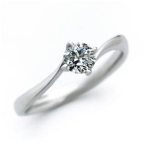 婚約指輪 プラチナ ダイヤモンド リング 0.2カラット 鑑定書付 0.238ct Dカラー VS1クラス 3EXカット H&C CGL｜j-jewelry