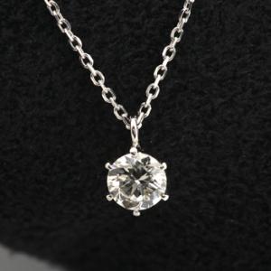 ダイヤモンドテニスネックレス ダイヤモンド ネックレス プラチナ 5.76