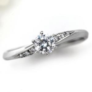 婚約指輪 ダイヤモンド リング 0.225ct Dカラー VVS1クラス 3EXカット 