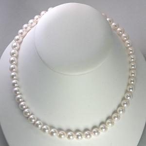 8.5mmあこや真珠ネックレス/SV（シルバー）｜j-jewelry
