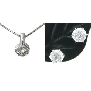 ダイヤモンド ネックレス ピアス 1.052ct...の商品画像
