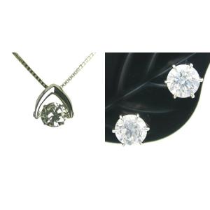 ダイヤモンド ネックレス ピアス 1.052ct...の商品画像