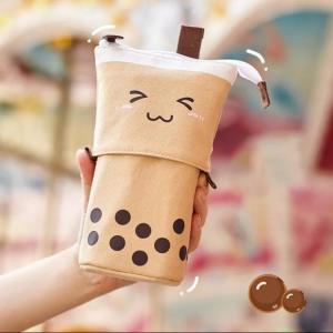 ペンケース タピオカミルクティー かわいい 女...の詳細画像2