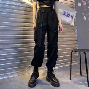 カーゴパンツ レディース ロング丈 2WAY ...の詳細画像2
