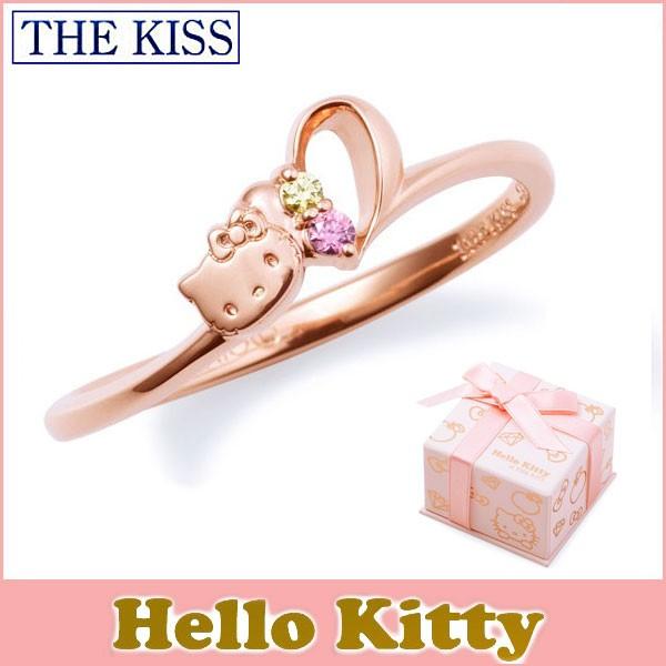 ハローキティ HELLO KITTYｘTHE KISSコラボ THE KISS シルバー リング レ...