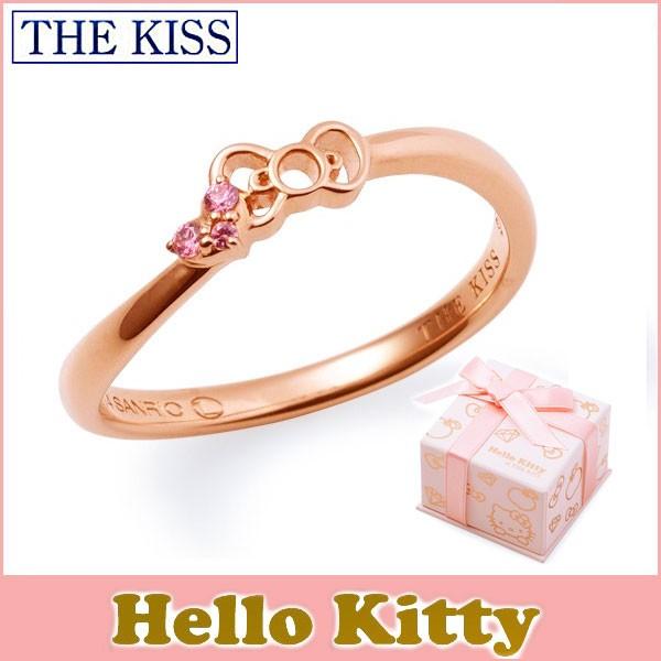 ハローキティ HELLO KITTY コラボ THE KISS シルバー リング レディース SV9...