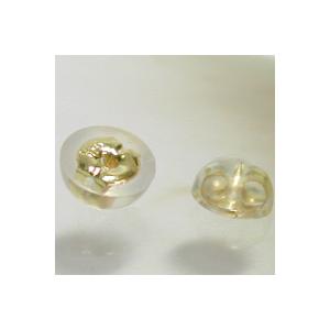 ピアスキャッチ ゴールドダブルロック式 2個セット メール便出荷