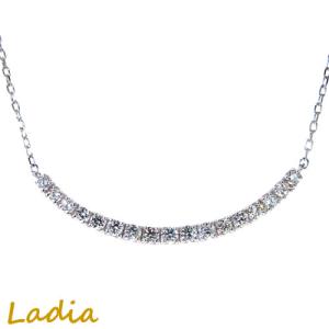 ダイヤモンド ネックレス プラチナ 0.2ct ラインネックレス Pt900
