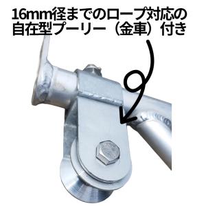 アルミプーリーブラケット くさび式足場用 A・...の詳細画像2