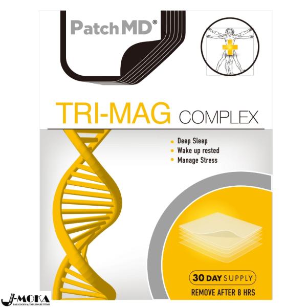 今だけ無料サンプル付き！大注目のパッチ商品！ミネラル トリ・マグ コンプレックス 貼る サプリ パッ...