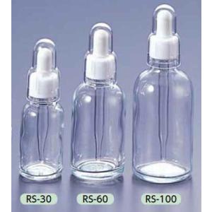 スポイド瓶（丸型）　 RS-100　透明　容量100mL　1本