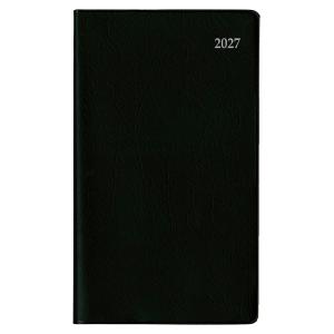 ダイゴー　2027年手帳　2026年9月始まり　ダイアリー 1Mブロック 薄型 ブラック　E2320(2027)　6冊まで追跡可能メール便対応可能　240238