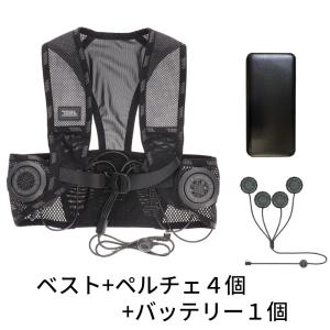 予備・交換用に ペルチェベスト専用10,000mAhバッテリー 1個