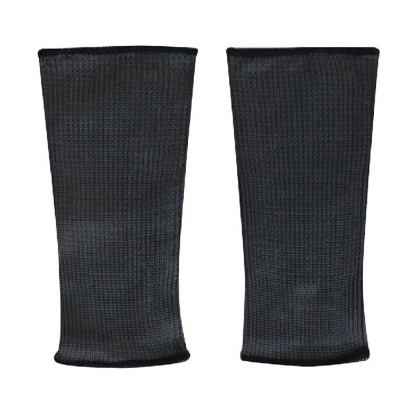 日本緑十字社　冷感アームカバー　接触冷感×耐切創　プロテクター（耐切創レベル3C）　ブラック　20c...