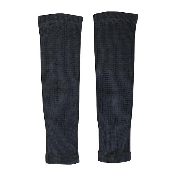 日本緑十字社　冷感アームカバー　接触冷感×耐切創　プロテクター　ブラック　30cm　375856　2...