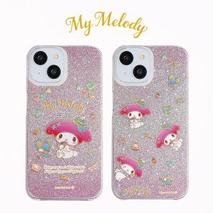 iphone16ケース　キラキラ　3d デコパーツ　マイメロディー　マイメロ iphone16ケース キラキラ 3d デコパーツ マイメロディー