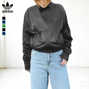 adidas 黒 ファイヤーバード 襟高 トラックトップ ジャージ 女性L 人気 レディース アディカラー クラシックス ファイヤーバード