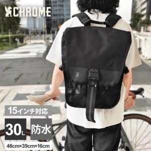 CHROME ブラック ロールトップ リュック CHROME 【SALE 10％OFF】 INDUSTRIES クローム インダストリーズ
