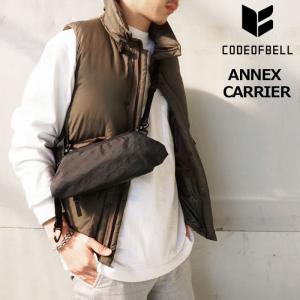 (正規販売店) CODE OF BELL コードオブベル ANNEX CARRIER ボディバッグ ミニショルダーバッグ スリングパック 撥水 3Way Sling Pack (COFB-ACR-BLK)｜j-piaplus