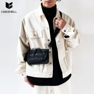 (正規販売店) コードオブベル ミニ ショルダーバッグ メンズ CODE OF BELL ANNEX CASE II お財布ショルダー ウォレット COFB-ACS2-BLK｜j-piaplus