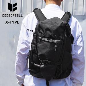 (正規販売店) コードオブベル リュック メンズ CODE OF BELL X-TYPE バックパック  バッグ 防水 撥水 COFB-XTP-BLK｜j-piaplus